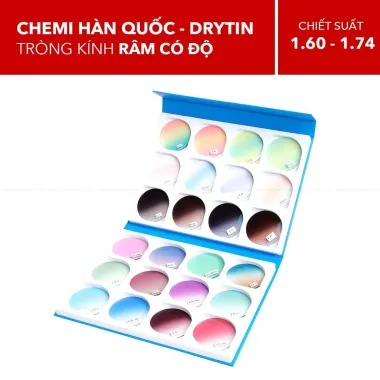 Tròng kính Chemi râm cận U2 CX160