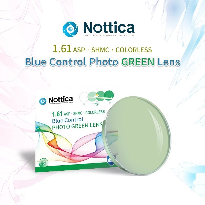 Tròng Kính Đổi Màu Trendy Lọc Ánh Sáng Xanh Nottica 1.61